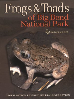 cover image of Frogs and Toads of Big Bend National Park